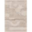 Transcendence Hand Knotted Wool Geometric Area Rug in Beige-1629906284