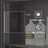 Gervon Lighted Surface Framed Round Medicine Cabinet Mirror Adjustable Shelf & AC Outlets-106226540-98501386
