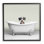 " Pastel Puppy In Bathtub " by Roozbeh