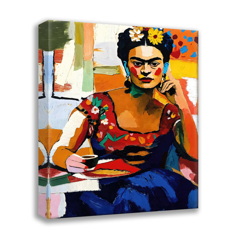 Frida 2, estampe numérique sur toile tendue avec châssis, H 32 po x l 26 po