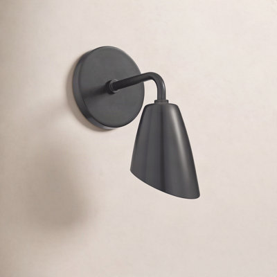 Miklos Single Light Dimmable Armed Sconce