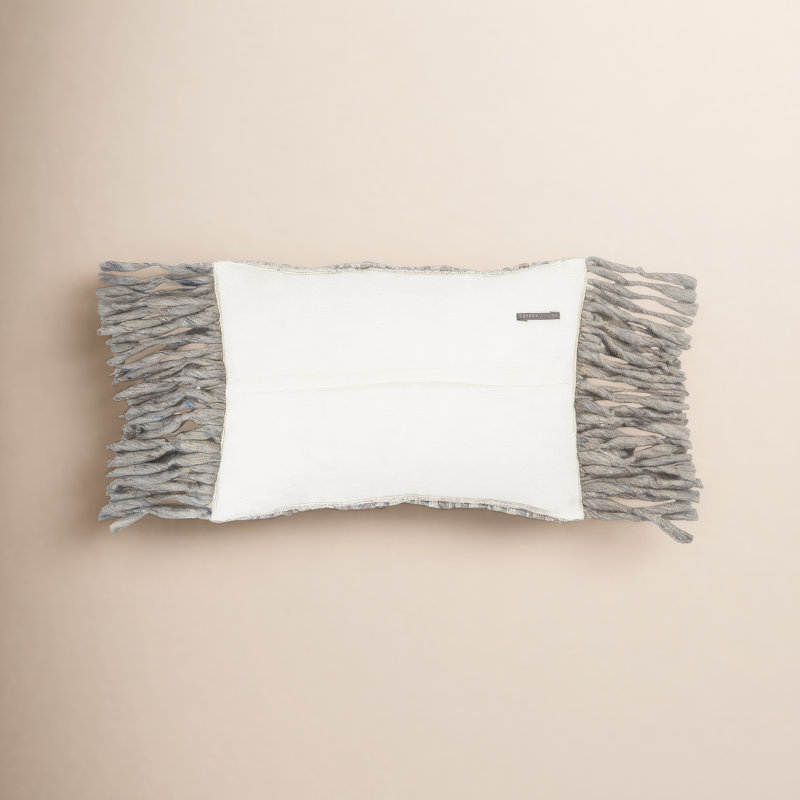 Upson Tassels Wool Blend Throw Pillow, Pillow Cover Only - No Insert