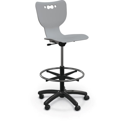 Tabouret de classe à cinq pieds avec roulettes Hierarchie