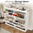 Wooden Large Shoe Cabinet with 4 Flip Drawers for Hallway, Bedroom, Living Room-129412741