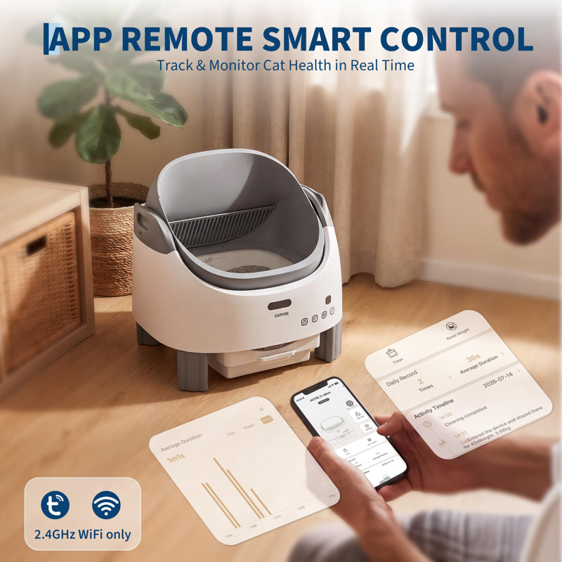 Litière pour chat Smart Auto-Cleaning