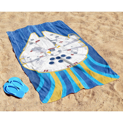 Star Wars Millennium Falcon 100% Cotton Beach Towel