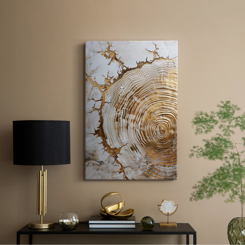 Série ABSTRACT Cxxix - Toile tendue avec châssis de qualité supérieure - Prêt à être accroché, H 60 po x l 40 po