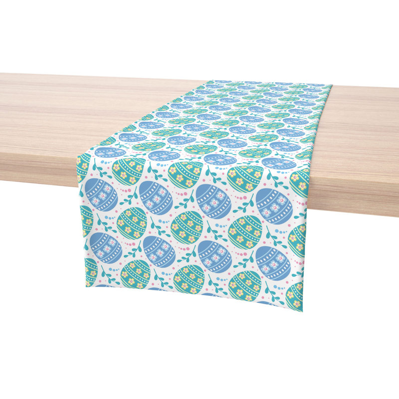 Gaulin Rectangular Easter Cotton Twill Table Runner