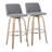 Thea 30" Fixed-Height Bar Stools with Bent Wood Legs & Round Footrest-94352147-94352150-129427576