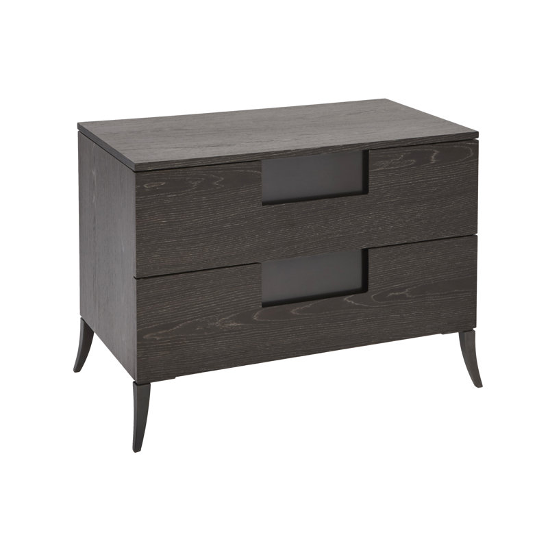 Drumnacur 208.28cm W Stainless Steel Bedside Table