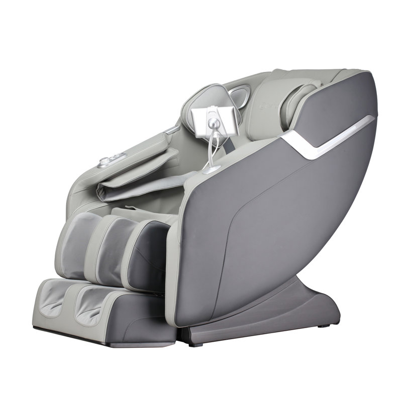 Fauteuil de massage chauffant en similicuir
