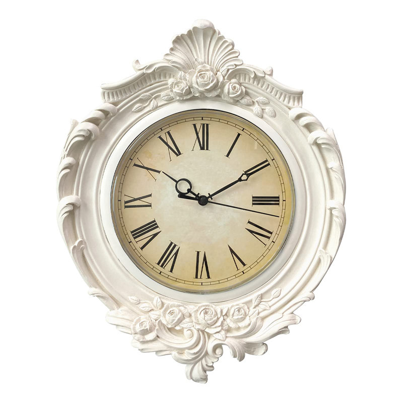Hilburn Wall Clock, White