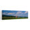 Paysage cultivé devant une grange, vallée de Kishacoquillas, Pennsylvanie, États-Unis, art contemporain abstrait, art mural