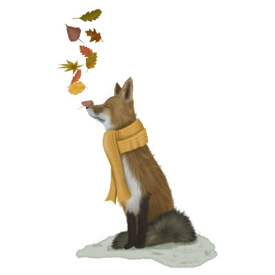 " Fox Leaves On Nose " by Fab Funky
