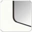 Miroir de décoration murale rectangulaire en métal-549120019