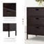 Armoire de rangement pour piscine avec 3 tiroirs Brown Pe