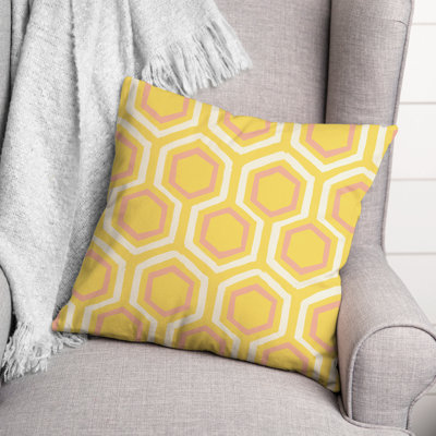 Coussin extérieur Bright Hexagons