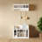 On-Trend Shoe Storage Bench With Shelves And 4 Hooks-1142806085