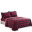 Ensemble de draps 6 pièces avec 4 taies d'oreiller en rayonne de velours de poche profonde et soyeuse Marina-253024837