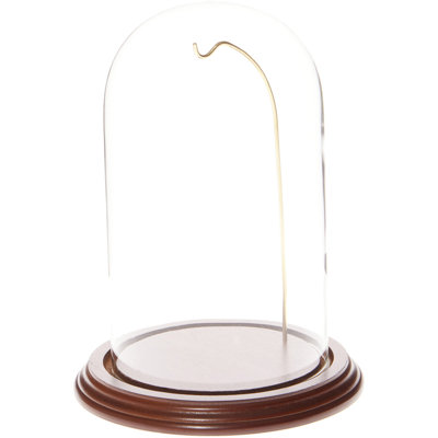 4.5" x 8" Watch / Ornament Glass Display Dome Cloche