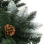 Sapin de Noël artificiel de Noël avec DEL et pommes de pin-372407380