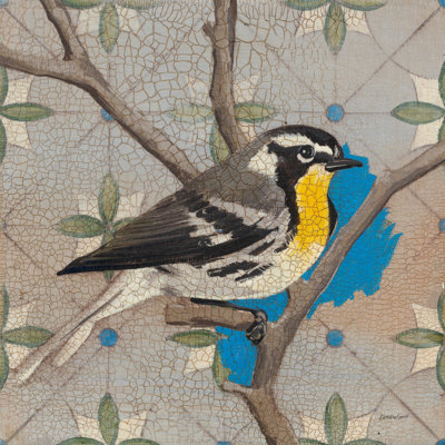 Reproduction de cadre jaune par Kathrine Lovell