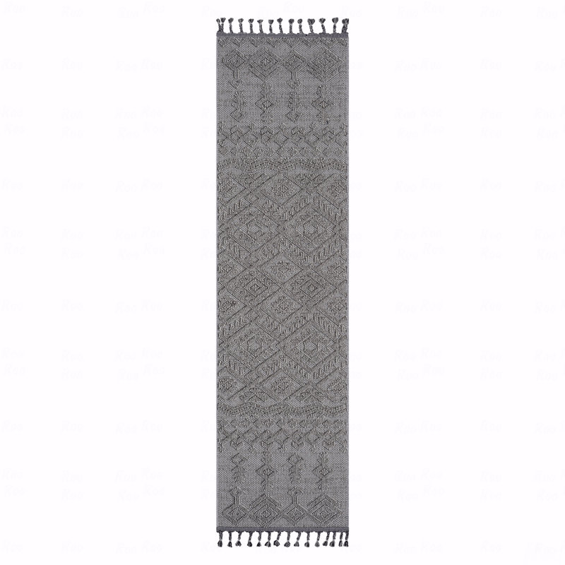 Runner Area Rug  - 2' X 8' Traditional Indoor / Outdoor, Runner 2'2" x 8'