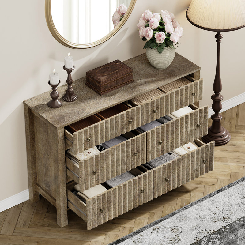 Commode 6 tiroirs Demiya