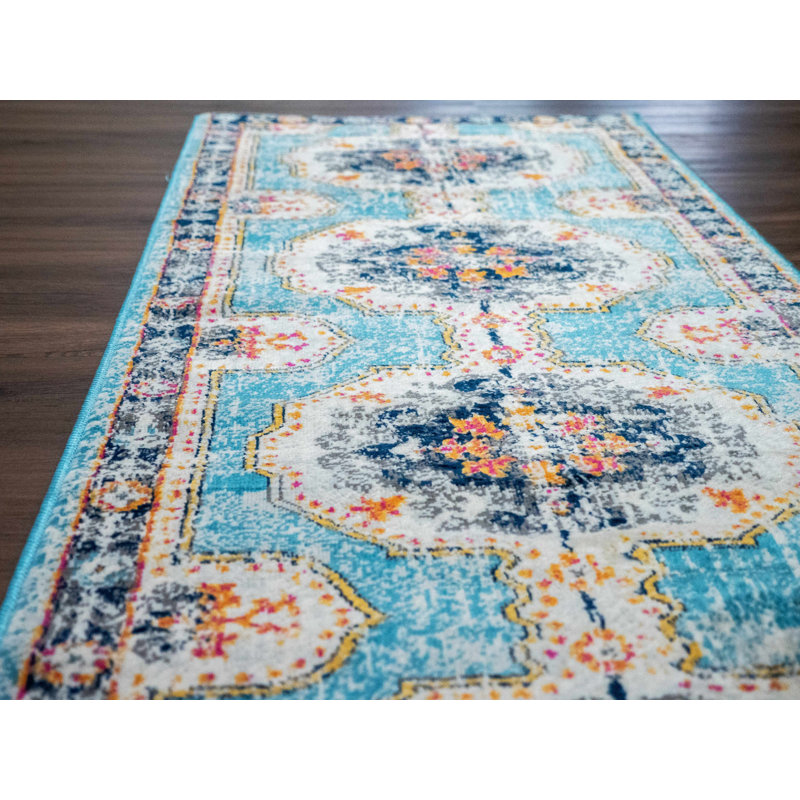 Cobien Oriental Indoor Rug, Runner 2'7" x 7'3"