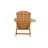 Adirondack Chair, Outdoor Lounge Chair With Built-In Side Cup Holder-1060193286