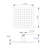 Rain Fixed Shower Head 1.8 GPM GPM with Temperature-based LED-20764415