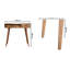 Ione Solid Wood Writing Desk