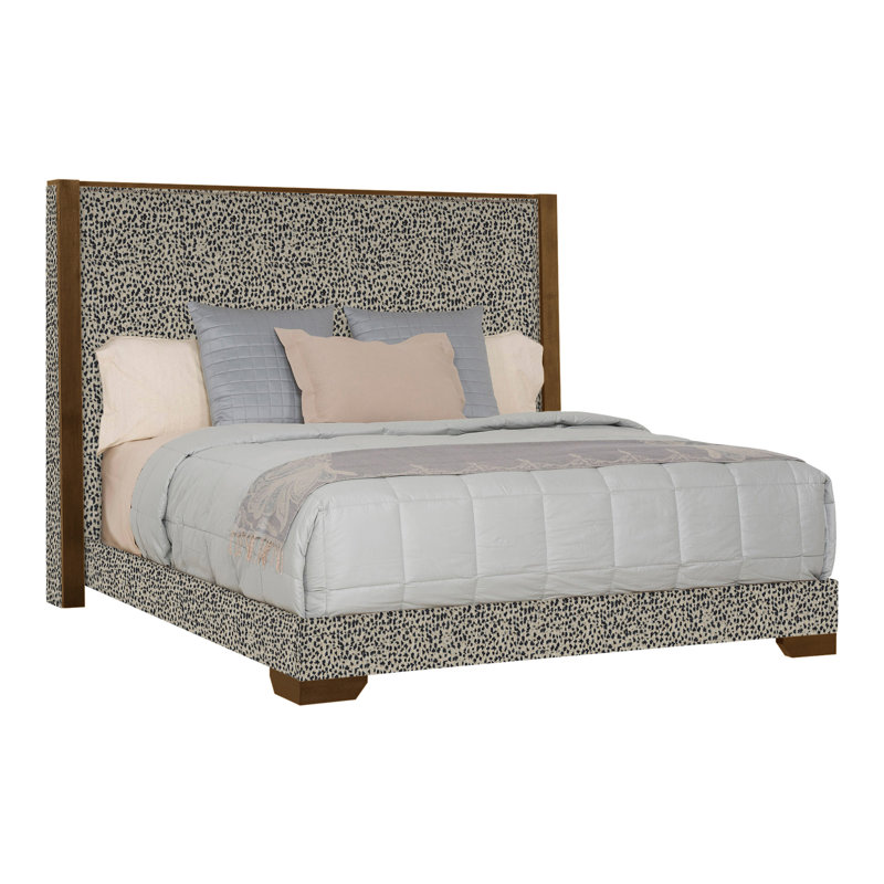 Thom Filicia Home Century Club King Bed, Nadia Parchment, Hampton, Yes