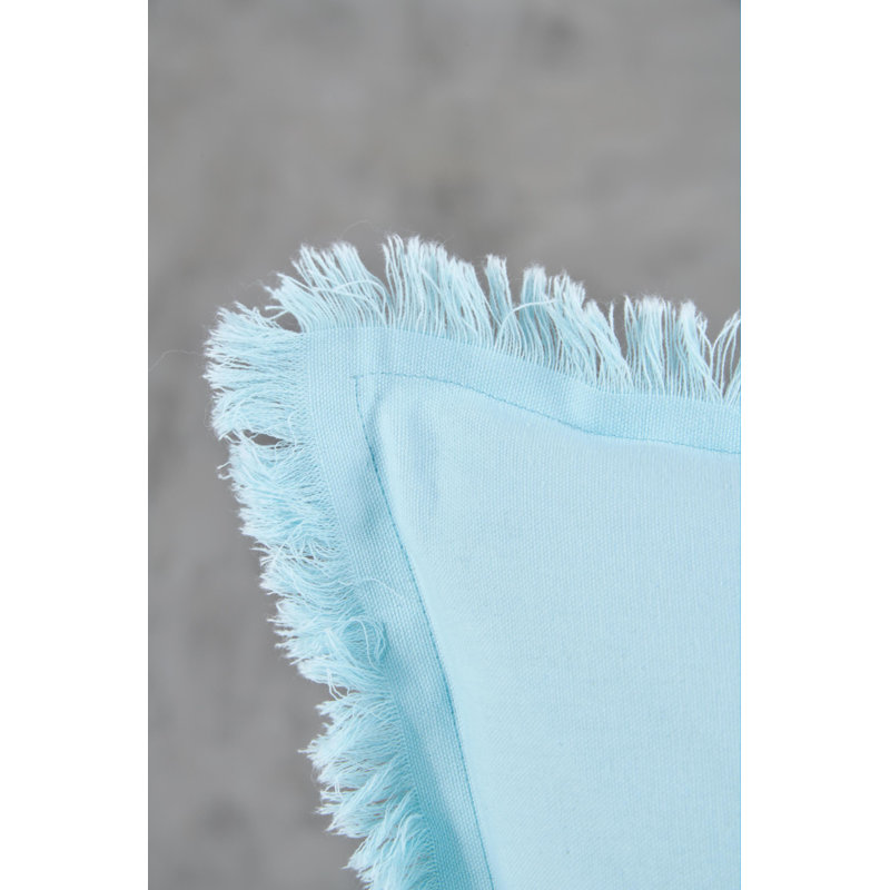 Square Throw Cushion, Blue
