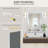 Lunara Belveled Edged Accent Rectangular Bathroom Wall Mirror with Tempered Glass & Rust-proof Aluminimn Framed-239064146-239064137