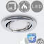 Ambrose Fire Rated Cool Tiltable Retrofit Downlight-30933462-30933465