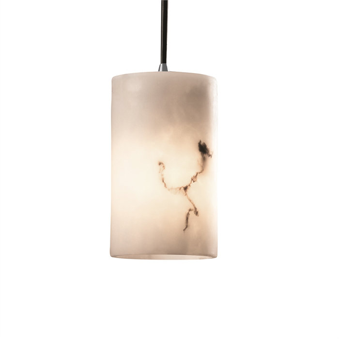 Aleynah 1 - Light LED Single Pendant, Antique Brass