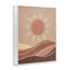 «Boho Sun over Desert», estampe numérique encadrée par Nataly White-107873153-111706155