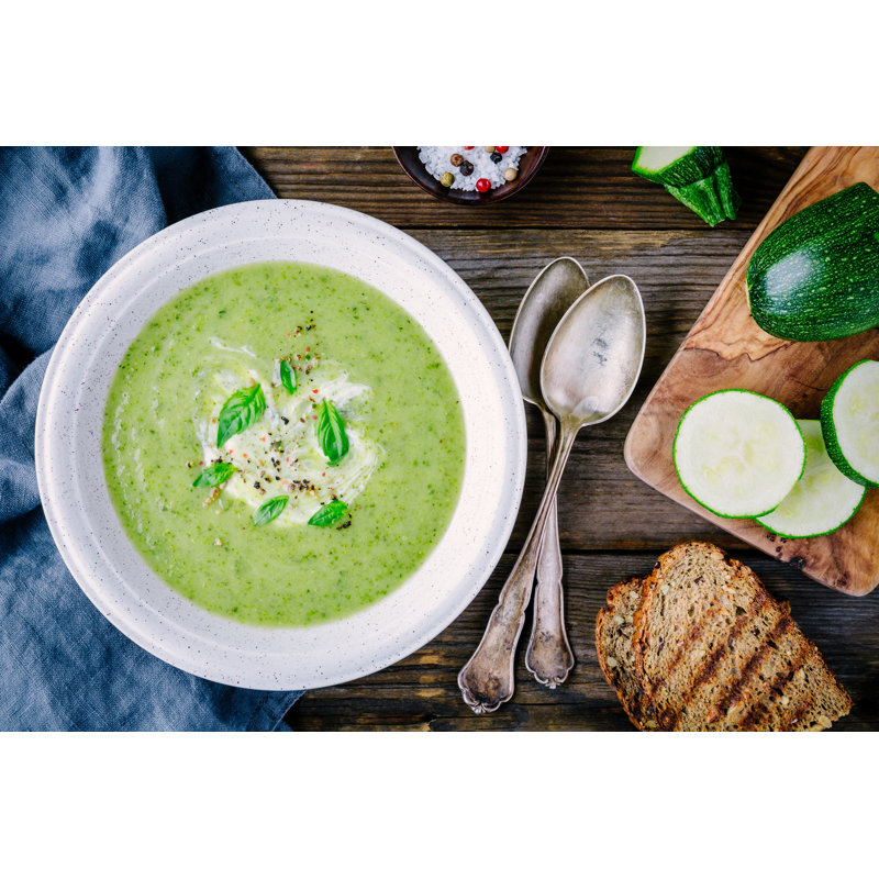 Vegetable Cream Soup by Wmaster890 - Wrapped Canvas Print, 30cm H x 46cm W x 3.8cm D