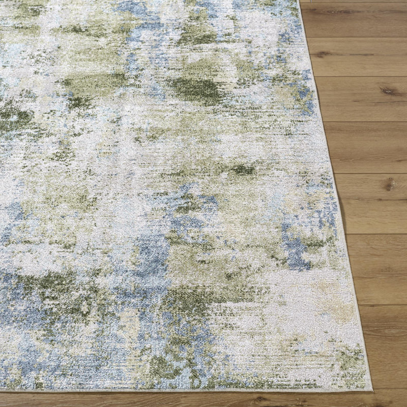 Tapis d'intérieur lavable à la machine Lillian, Rectangle 6 pi 7 po x 9 pi