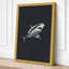 Solitary Predator Minimalist 1 Piece Wrapped Canvas Wall Art-374191761-374191773