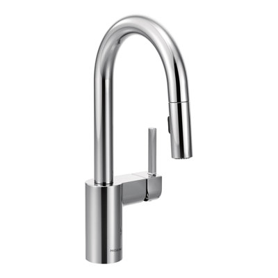 Moen Align One-Handle Pulldown Bar Faucet with Power Clean featuring Reflex