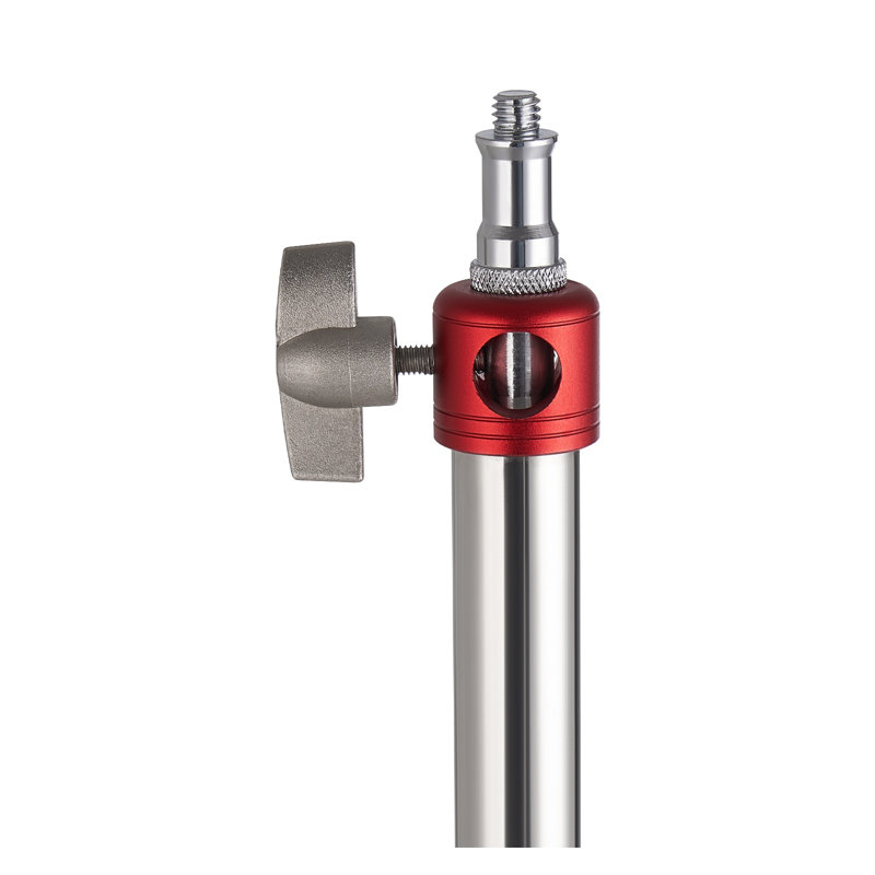 Support léger sur roulettes robuste avec roulettes - Base de trépied réglable en acier inoxydable pour éclairage de studio et supports suspendus (hauteur maximale: 10,5 pi)