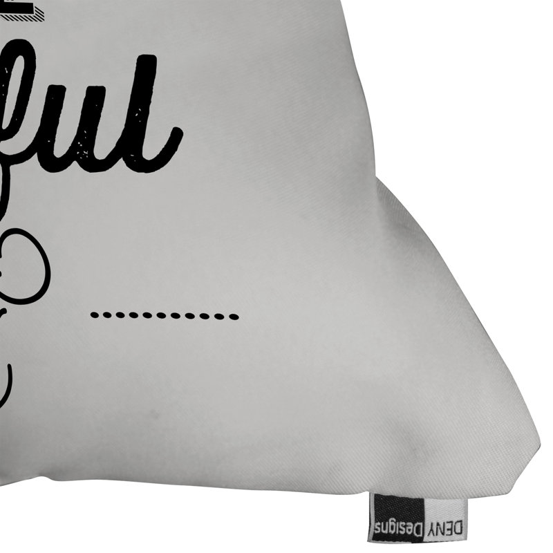 Quelque chose à faire pour coussin décoratif, 18 po x 18 po