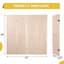 Cloison 4 panneaux en bois massif l 61 po x H 60 po Stelian-84887653