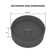 CASAINC Maple 17'' Concrete Circular Bathroom Sink