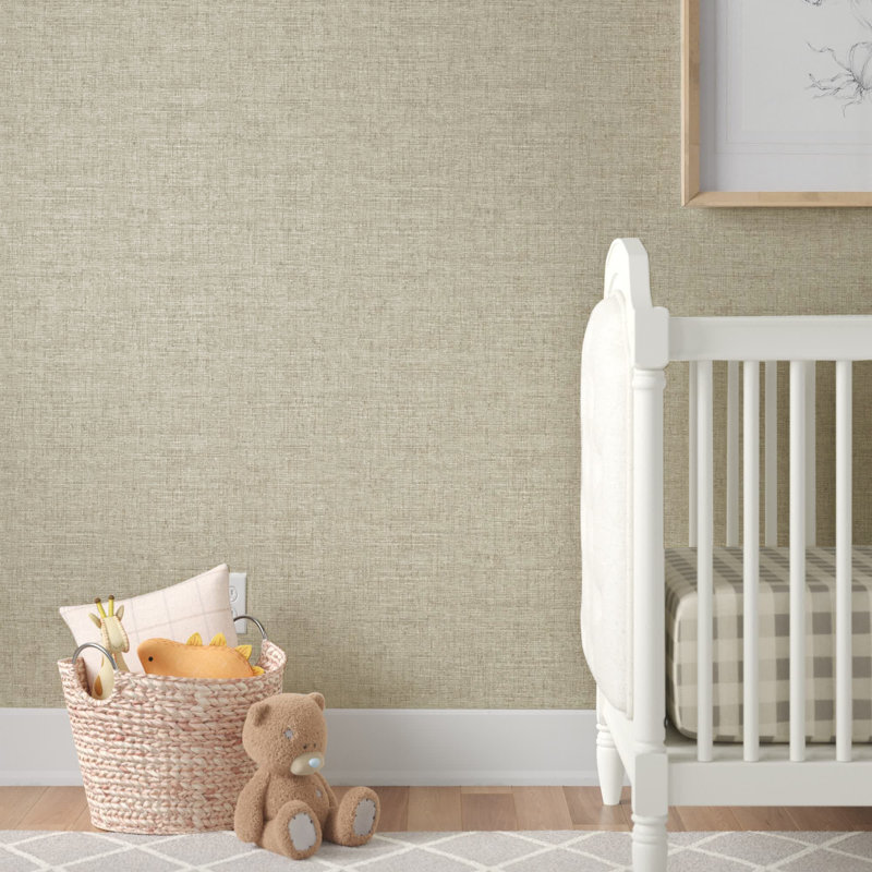 Emeline Peel & Stick Abstract Roll, Neutral, 240'' L x 27" W