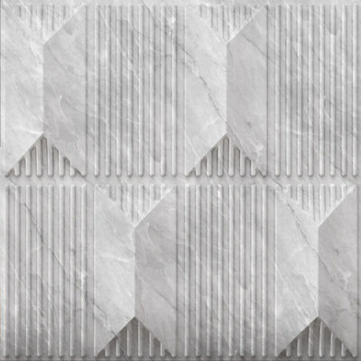ELEVIQ 19.7" x 19.7" Premium 3D Wall Panel, Decorative Panels for Walls (Set of 12)