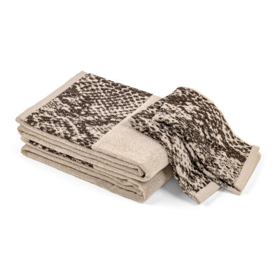 Ensemble de serviettes 4 pièces 100 % coton