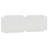 vidaXL Headboard Cushion White-963410901-963410898